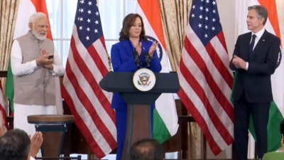 Struck by extraordinary impact Indian Americans have had on US: Vice President Kamala Harris