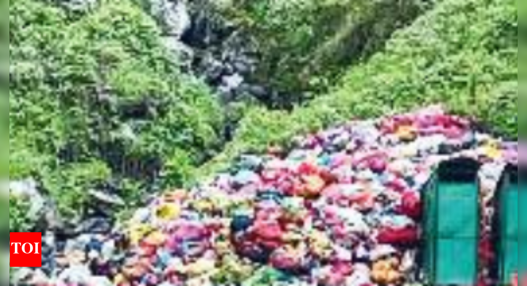 Sari mess: As Char Dham pilgrims discard garments in rivers, 7 quintals fished out | India News - Vimarsana News