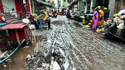 Some north Chennai roads in bad shape after the rain