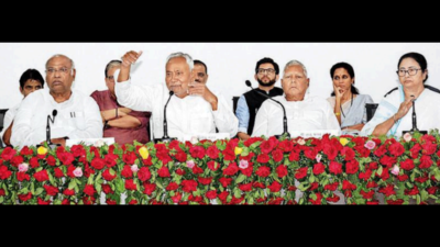 14 oppn parties join hands to fight BJP in 2024 LS polls