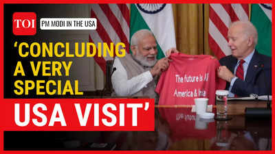 PM Modi concludes US State visit, India-US friendship gains momentum