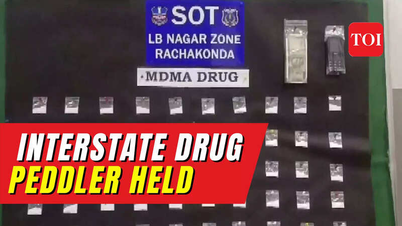 Kerala drug peddler arrested in Hyderabad with 50 grams of MDMA