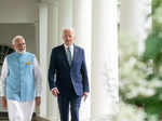 ​Joe Biden and Narendra Modi look forward to US-India partnership​