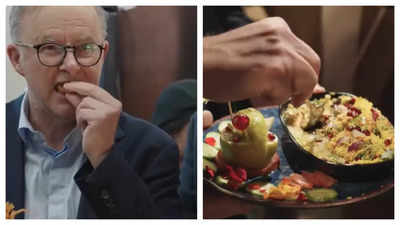 Australian PM Albanese tries Chaat and Jalebi recommended by PM Modi