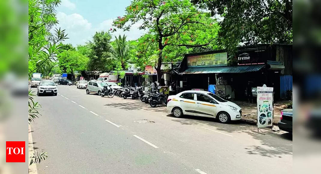 Illegal Shops Mushroom On Ghansoli Garden Plot Navi Mumbai News