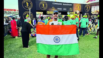 City cop bags bronze medal at SA marathon
