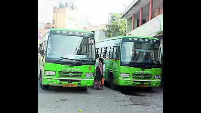 NWKRTC bus fare hiked by ₹5-10 on national highways