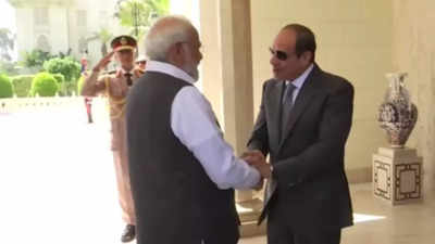 PM Modi meets Egyptian President El-Sisi