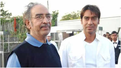 Ajay Devgn remembers father Veeru Devgan on his birth anniversary, says "I exist because of you"