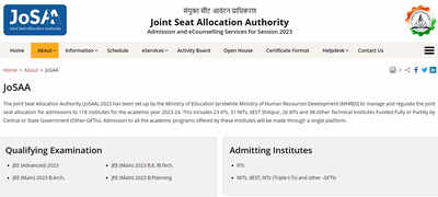 JoSAA Mock Seat Allotment List 2023 today on josaa.nic.in, check details here