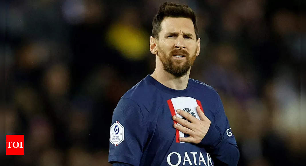 Messi reflects on challenging start at PSG, recalls ‘massive disappointment’ of Champions League woes – Times of India