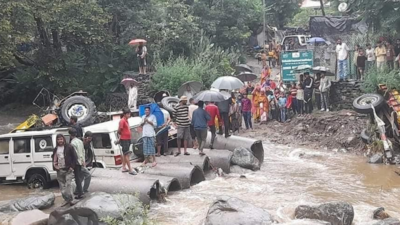 Flash floods, landslides, rains wreak havoc in Himachal Pradesh; two killed
