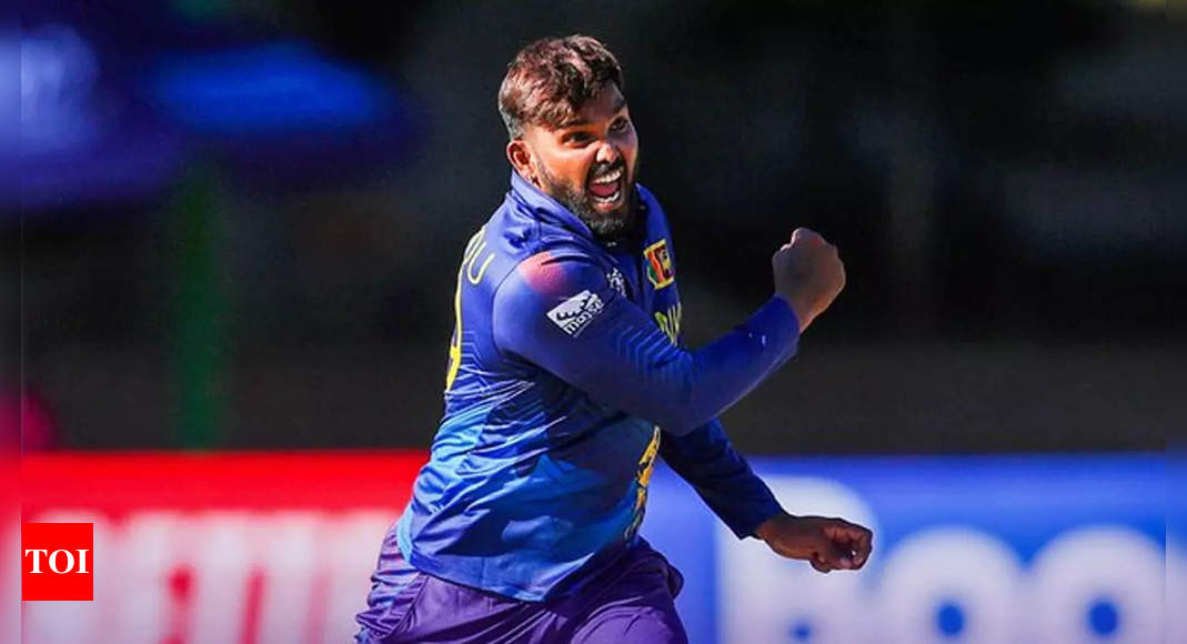 Wanindu Hasaranga becomes first spinner in ODIs to take three consecutive five-wicket hauls | Cricket News – Times of India