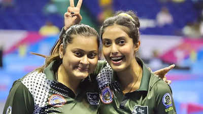 Sutirtha-Ayhika pair clinches WTT Contender title