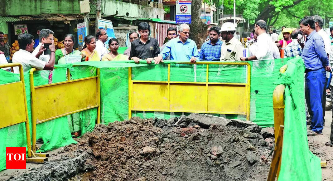 Meena: Contractors Urged To Expedite Drain Work | Chennai News - Times ...