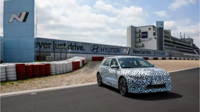 Hyundai IONIQ 5 N incoming: Sportier version of EV goes testing around Nurburgring