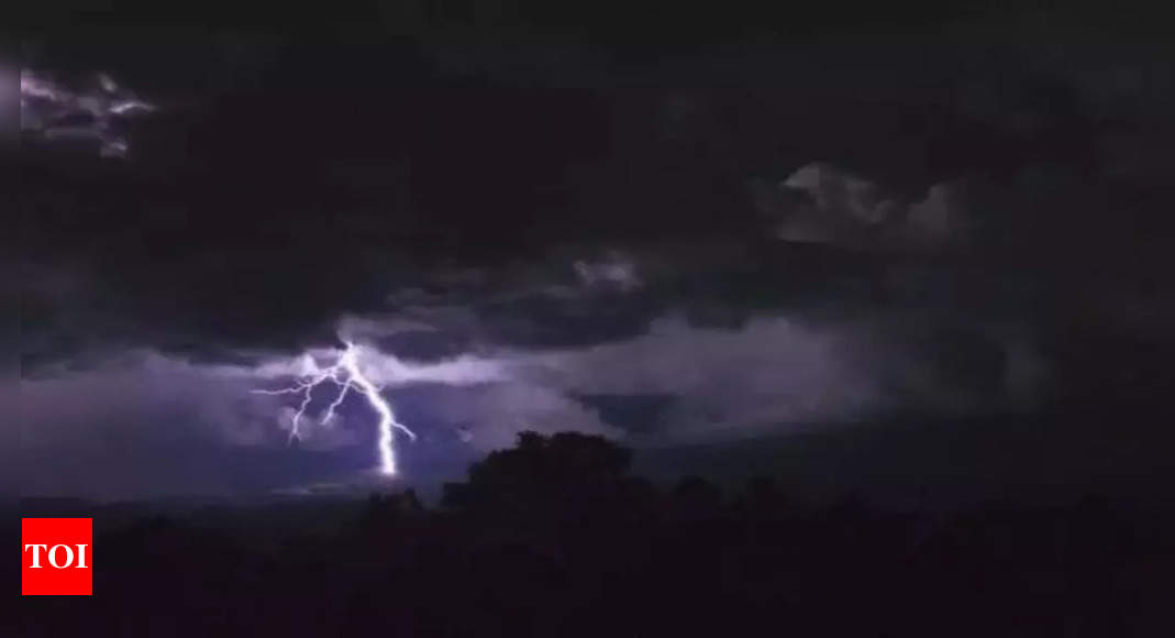 Lightning strikes kill 10 as pre-monsoon rains lash Pakistan’s eastern Punjab province – Times of India