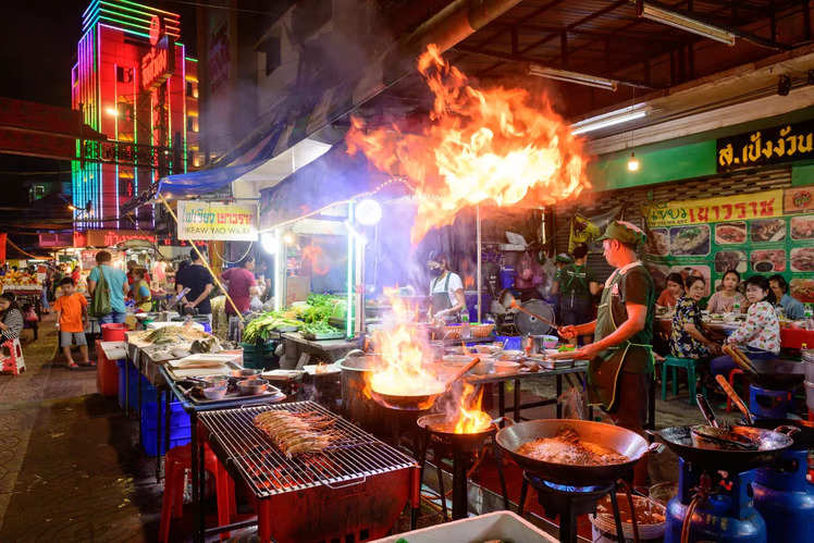 Visit local markets for street food