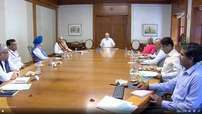 Narendra Modi News: PM Modi Chairs Meeting With Senior Ministers ...