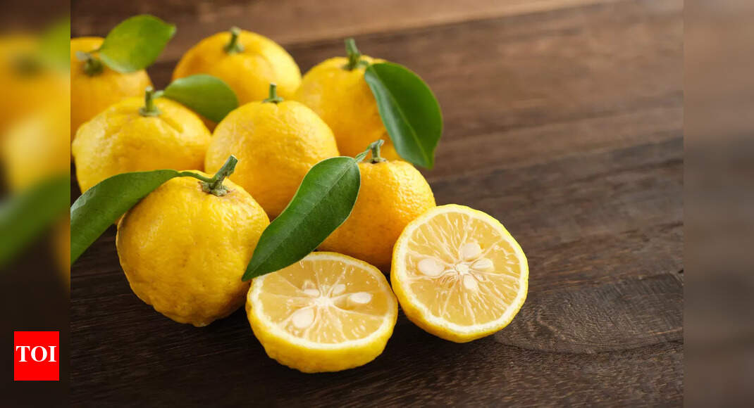 Beauty benefits of yuzu Times of India