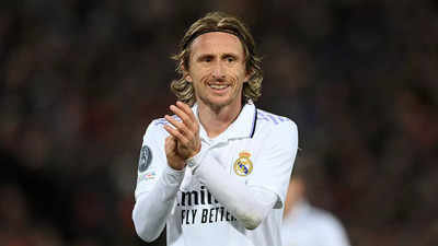 Luka Modric Signed Real Madrid Photo: Ballon d'Or Winner