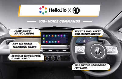 Jio, MG Motor India partner for Hinglish In-Car voice support
