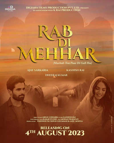 Rab Di Mehhar: Ajay Sarkaria, Kashish Rai and Dheeraj Kumar to headline a love story