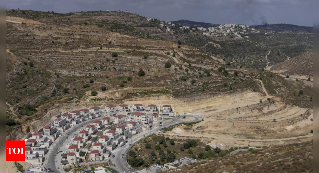 Israel: Israel OK’s plans for thousands of new settlement homes, move defies US calls for restraint – Times of India