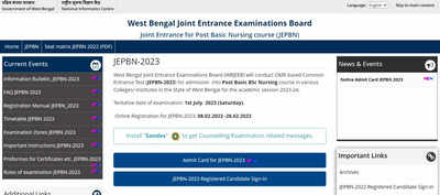 WBJEEB JEPBN Admit Card 2023 released on wbjeeb.nic.in, download link here