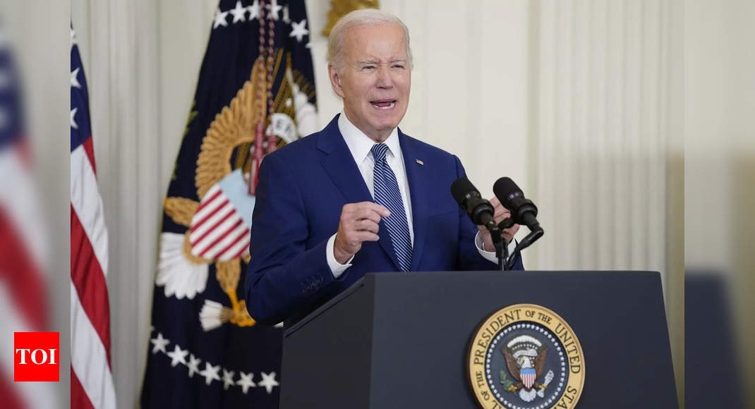 Biden calls mutiny a ‘struggle within’ Russian system, says US and Nato played no part – Times of India