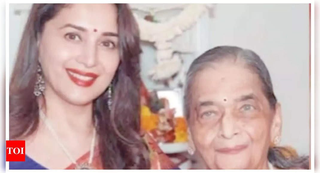 Madhuri Dixit Nene pens an emotional note remembering her late mother ...