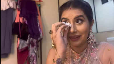 Charu Asopa breaks down in tears due to anxiety of staying away from daughter for work; seeks ex-husband Rajeev Sen's help to look after her