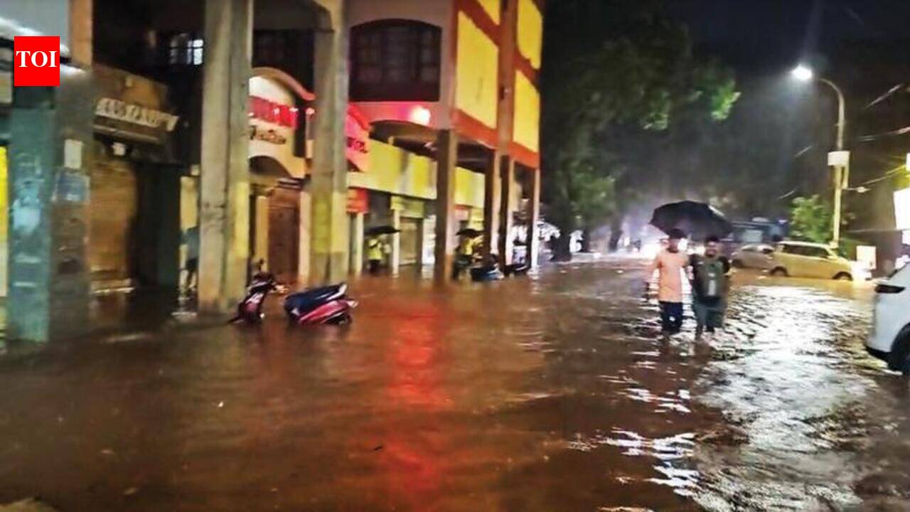 Panaji roads go under as heavy showers lash state | Goa News - The ...