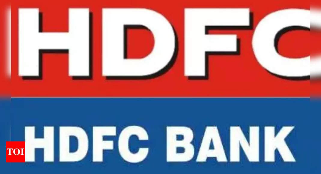 Hdfc Hdfc Bank Merger On July 1 Times Of India 0842
