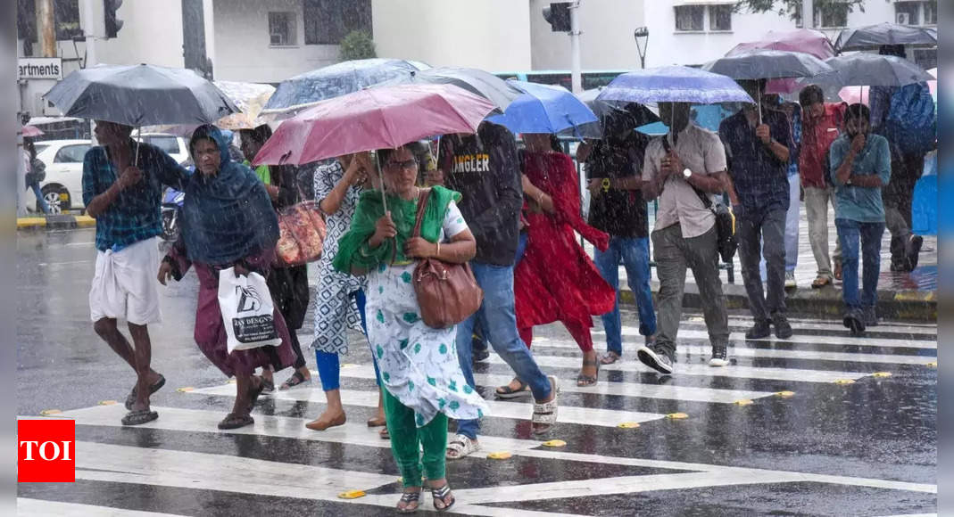 Monsoon In India Imd Issues Orange Yellow Alert For Several States India News Times Of India 5723