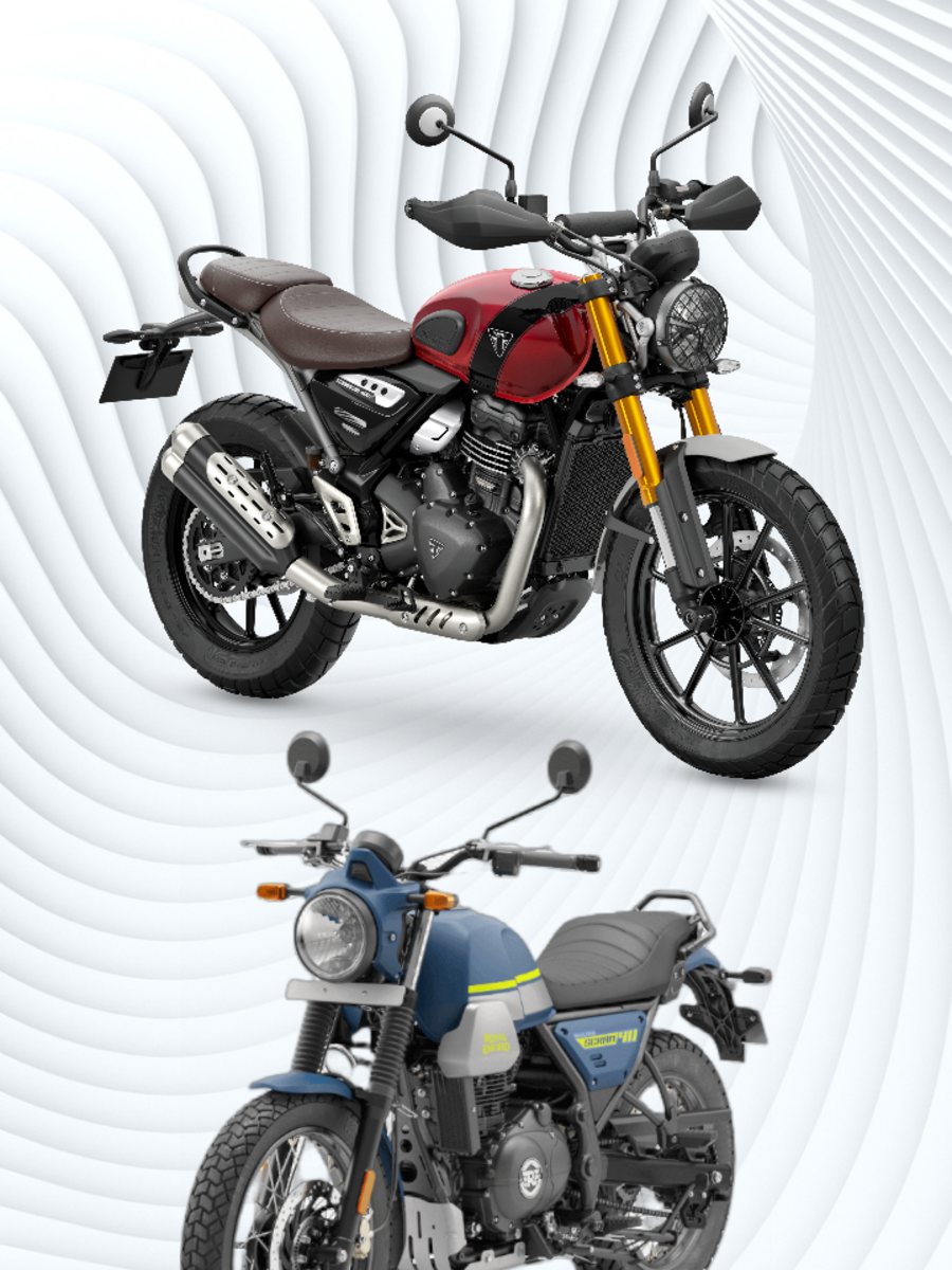 bajaj x triumph scrambler 350