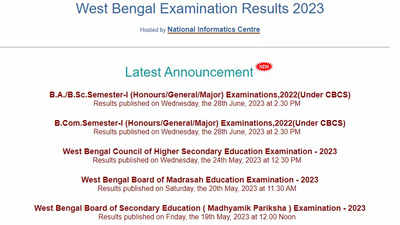 Calcutta University Announces Results For B.A./B.Sc. And B.Com ...