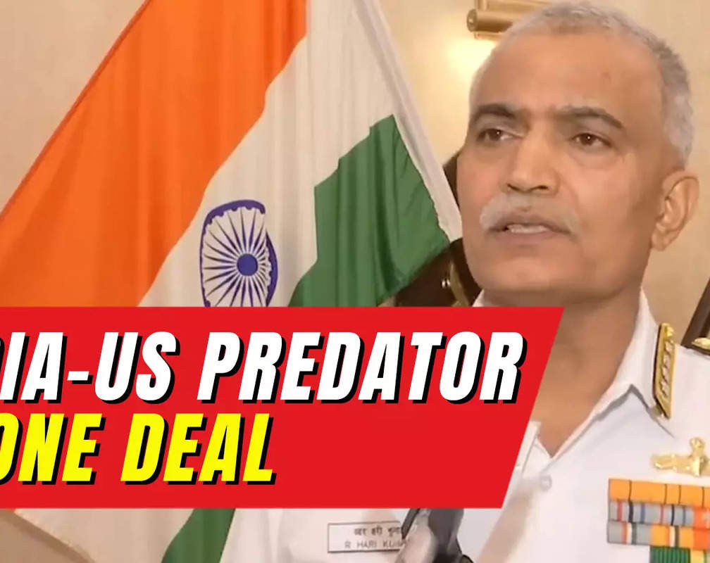 
Indian Navy Chief: India-US Predator Drone Deal to facilitate transformation of India into global unmanned aerial system hub for innovation
