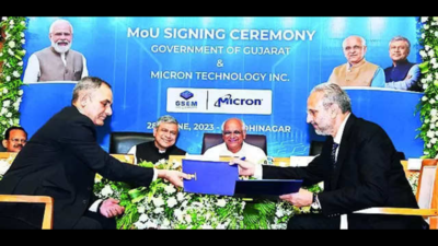 Chipmaker Micron to invest Rs 22k crore in Gujarat's Sanand
