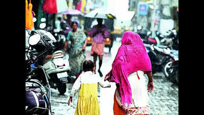 SW monsoon active in state; 5 dists on yellow alert today