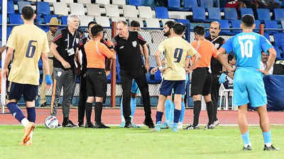 Will Do It Again': India Head Coach Igor Stimac On Being Shown Red Card  Vs