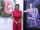 Actress Shamlee's SHE Solo Art Show at Focus Art Gallery, Alwarpet in Chennai