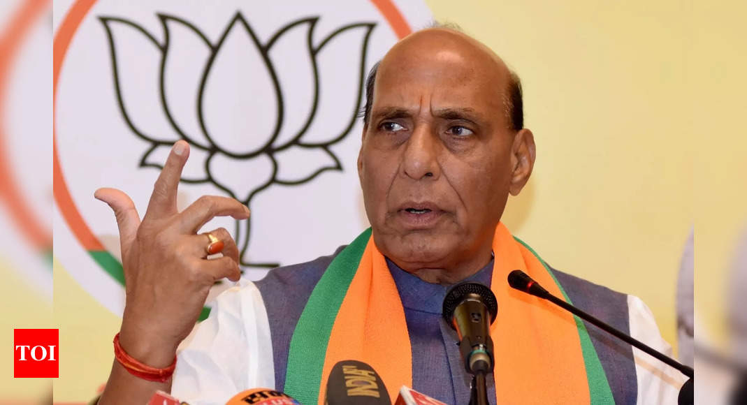 No need for Rahul Gandhi's 'mohabbat ki dukan', says Rajnath Singh ...