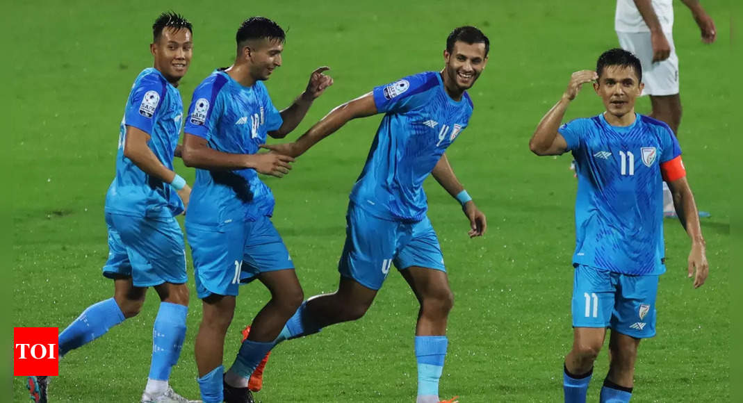 Indian team climbs to 100th spot in FIFA Rankings | Football News – Times of India