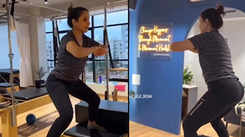 Watch: Sonali Lele Desai sweats it out in gym, sets the fitness world ablaze