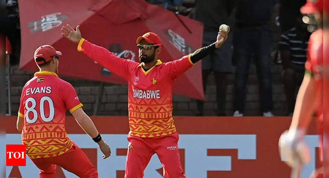 Zimbabwe move closer to World Cup with a thrilling 14-run win over Oman | Cricket News – Times of India