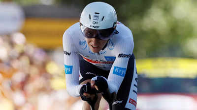 Bone broken, but ambition intact for Tadej Pogacar on Tour de France