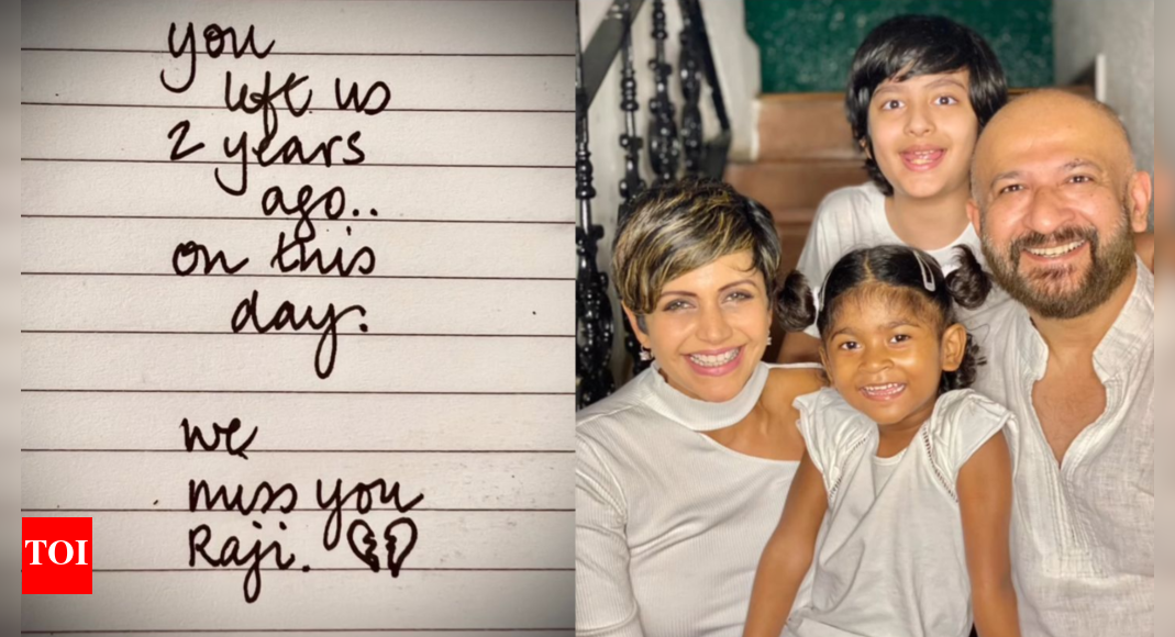 Mandira Bedi remembers her husband Raj Kaushal on his 2nd death anniversary, says " We miss you Raju and your big, loving heart" - Vimarsana News