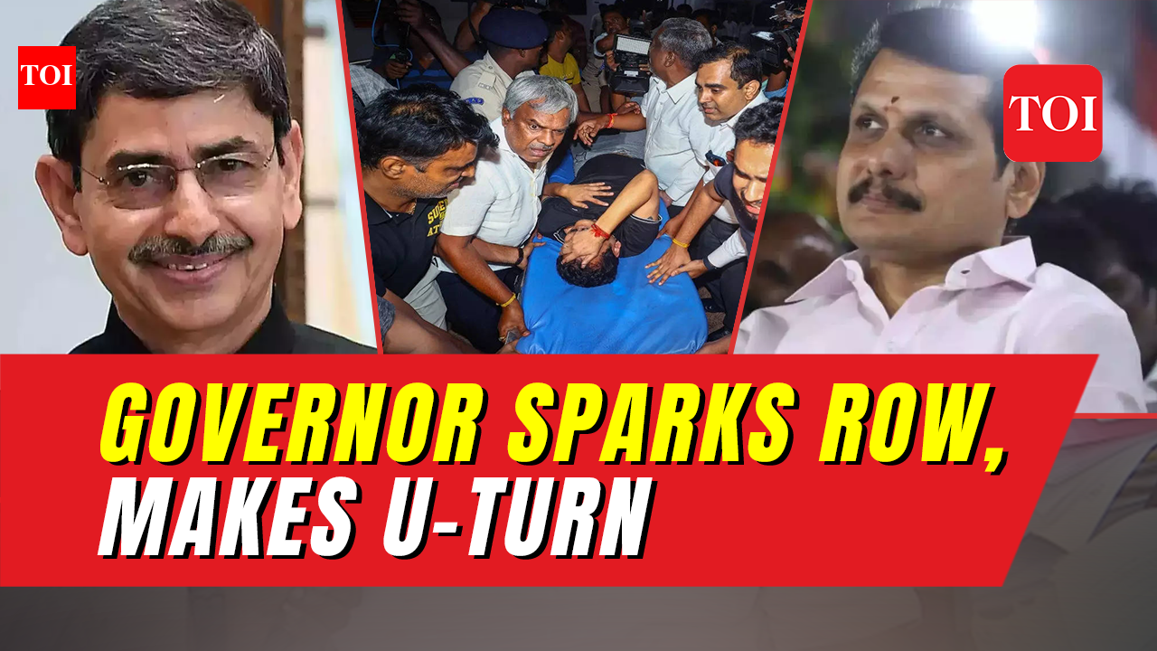 After outrage, TN governor RN Ravi takes a U-turn on sacking minister ...
