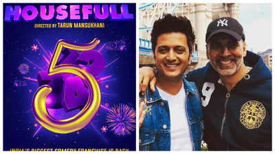 Akshay Kumar announces 'Housefull 5' with Sajid Nadiadwala: 'Get ready for five times the madness' - See poster